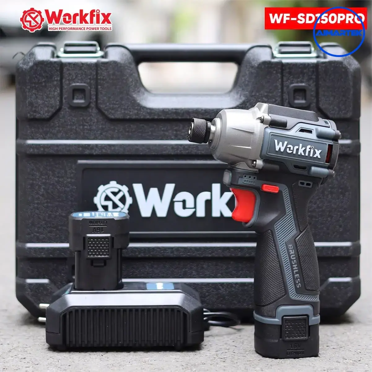 Pin Lithium-ion 16.8V cho máy chuyên vít WORKFIX