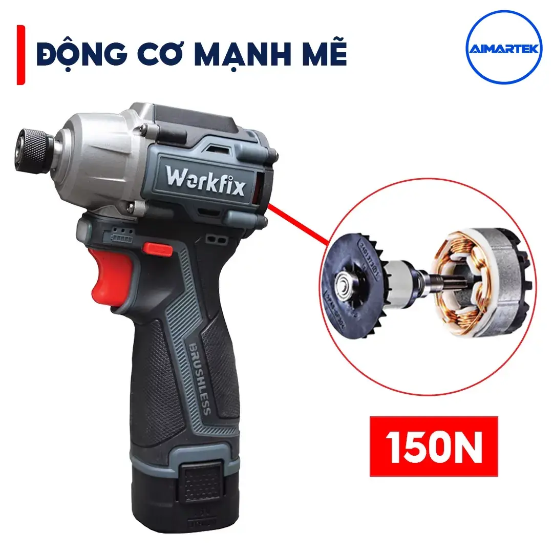 Máy chuyên vít WORKFIX WF-SD150PRO 150Nm