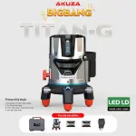 MÁY CÂN BẰNG LASER AKUZA BIGBANG TITAN G 5 TIA XANH – TỰ CÂN BẰNG, PIN 6000MAH