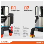 MÁY CÂN BẰNG LASER AKUZA BIGBANG TITAN G 5 TIA XANH – TỰ CÂN BẰNG, PIN 6000MAH