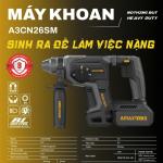 Máy khoan AMAXTOOLS A3CN26SM 21V 2.2J Brushless Kickback Stop