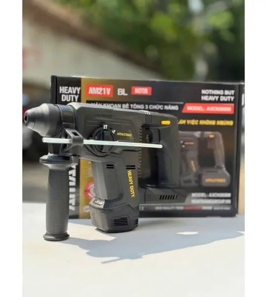 Máy khoan AMAXTOOLS A3CN26SM 21V 2.2J Brushless Kickback Stop