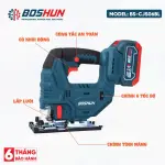 MÁY CƯA LỌNG PIN BOSHUN BS-CJS06BL – 21V BRUSHLESS, 6 CẤP TỐC ĐỘ, CẮT GỖ – NHÔM – THÉP MỀM