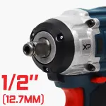 Máy Siết Bulong Bossun BS-IW380CP 380Nm – Pin 21V, Động Cơ Không Chổi Than