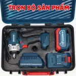 Máy Siết Bulong Bossun BS-IW380CP 380Nm – Pin 21V, Động Cơ Không Chổi Than