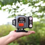 MÁY CÂN BẰNG LASER AKUZA 3D MINI PRO – 12 TIA XANH, 2 PIN, THIẾT KẾ MINI NHỎ GỌN