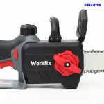 Máy Cưa Xích WORKFIX WF-CS12CV – 21V, Brushless, Lam Xích 12 Inch, Tra Nhớt Tự Động
