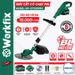 Máy Cắt Cỏ Pin WORKFIX WF-GT1323PRO – Brushless 21V, 10.000 Vòng/Phút