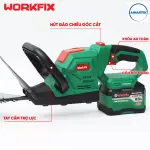 Máy Cắt Tỉa Hàng Rào WORKFIX WF-HT520PRO 21V | AIMARTEK