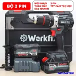 MÁY KHOAN WORKFIX WF-ID1395N 21V – BRUSHLESS, LỰC SIẾT 95NM, 3 CHỨC NĂNG