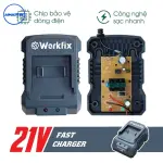 MÁY SIẾT BULONG WORKFIX WF-IW2100PRO – LỰC SIẾT 2100N.M, ĐẦU 3/4 Inch, PIN 21V, ĐỘNG CƠ BRUSHLESS