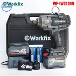 MÁY SIẾT BULONG WORKFIX WF-IW2100PRO – LỰC SIẾT 2100N.M, ĐẦU 3/4 Inch, PIN 21V, ĐỘNG CƠ BRUSHLESS