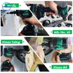 MÁY SIẾT BULONG WORKFIX WF-IW470BL – 470N.M, BRUSHLESS, ĐẦU 2 TRONG 1, PIN 21V