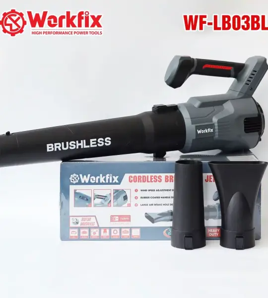 MÁY THỔI WORKFIX WF-LB03PRO 1000W – BRUSHLESS, 3 CẤP TỐC ĐỘ, GIÓ MẠNH 40M/S