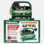 MÁY NÉN KHÍ CHẠY PIN WORKFIX WF-NK30BL 21V – BÌNH 3L, 350W, ÁP SUẤT 8 BAR