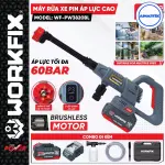 Máy Rửa Xe Pin WORKFIX WF-PW3820BL 305W 60 Bar