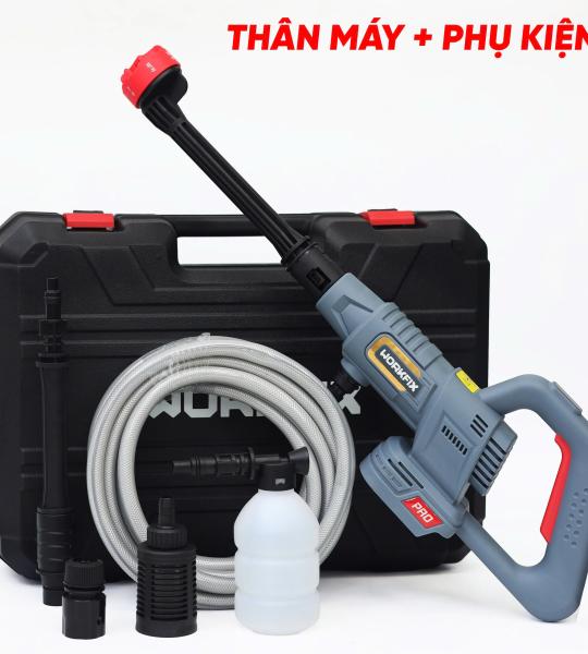 Máy Rửa Xe Pin WORKFIX WF-PW3820BL 305W 60 Bar