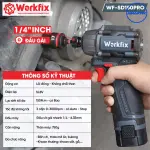 MÁY CHUYÊN VÍT WORKFIX WF-SD150PRO – LỰC SIẾT 150NM, BRUSHLESS, 3 CẤP TỐC ĐỘ