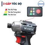 MÁY CHUYÊN VÍT WORKFIX WF-SD150PRO – LỰC SIẾT 150NM, BRUSHLESS, 3 CẤP TỐC ĐỘ