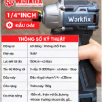MÁY CHUYÊN VÍT WORKFIX WF-SD150PRO – LỰC SIẾT 150NM, BRUSHLESS, 3 CẤP TỐC ĐỘ