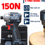 MÁY CHUYÊN VÍT WORKFIX WF-SD150PRO – LỰC SIẾT 150NM, BRUSHLESS, 3 CẤP TỐC ĐỘ