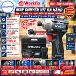 MÁY CHUYÊN VÍT WORKFIX WF-SD150PRO – LỰC SIẾT 150NM, BRUSHLESS, 3 CẤP TỐC ĐỘ