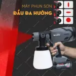 MÁY PHUN SƠN PIN WORKFIX WF-SPS800X – BÌNH 800ML, 2 KIỂU PHUN, ĐỘNG CƠ BRUSHLESS