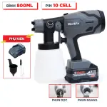 MÁY PHUN SƠN PIN WORKFIX WF-SPS800X – BÌNH 800ML, 2 KIỂU PHUN, ĐỘNG CƠ BRUSHLESS