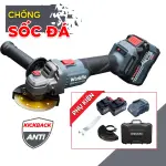 Máy mài góc pin WORKFIX WF-AG100ATC 21V – Brushless, 3 tốc độ, Anti-Kickback