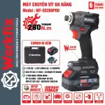 Hướng dẫn sử dụng và bảo dưỡng Máy chuyên vít WORKFIX WF-SD280PRO 21V 280Nm
